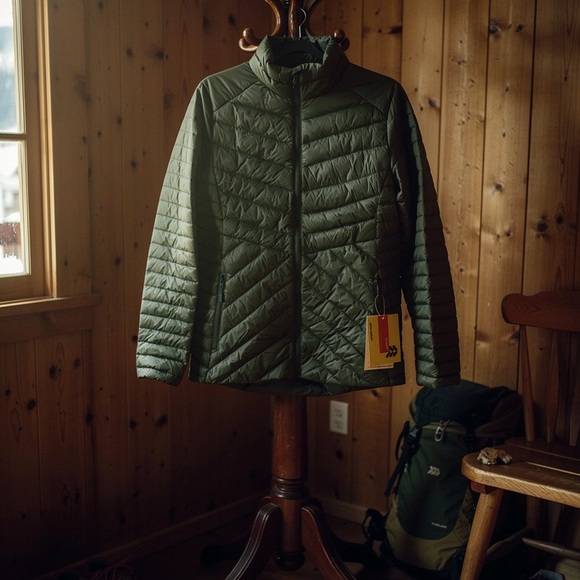 Women’s Medium Packable Down Puffer Jacket - Picture 13 of 14